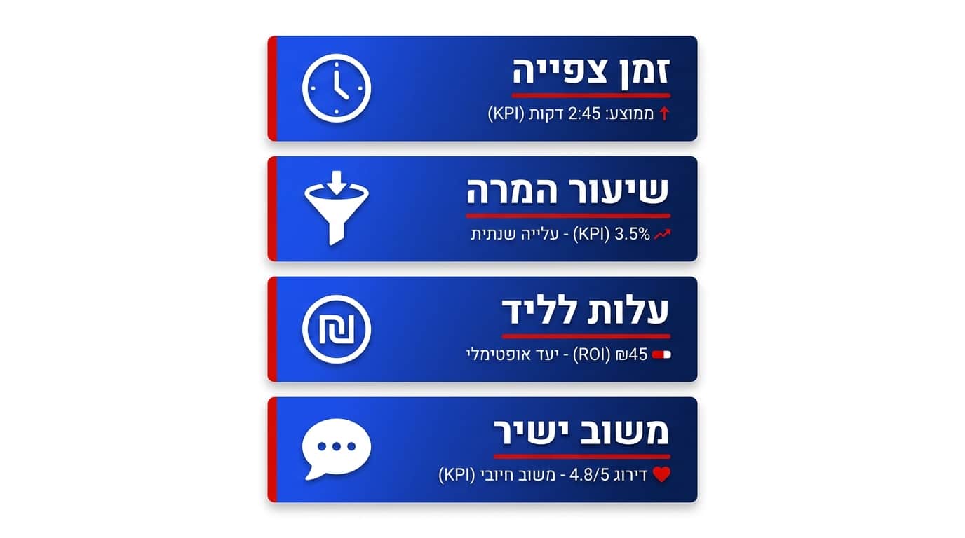 מדדי הצלחה לסרטון תדמית